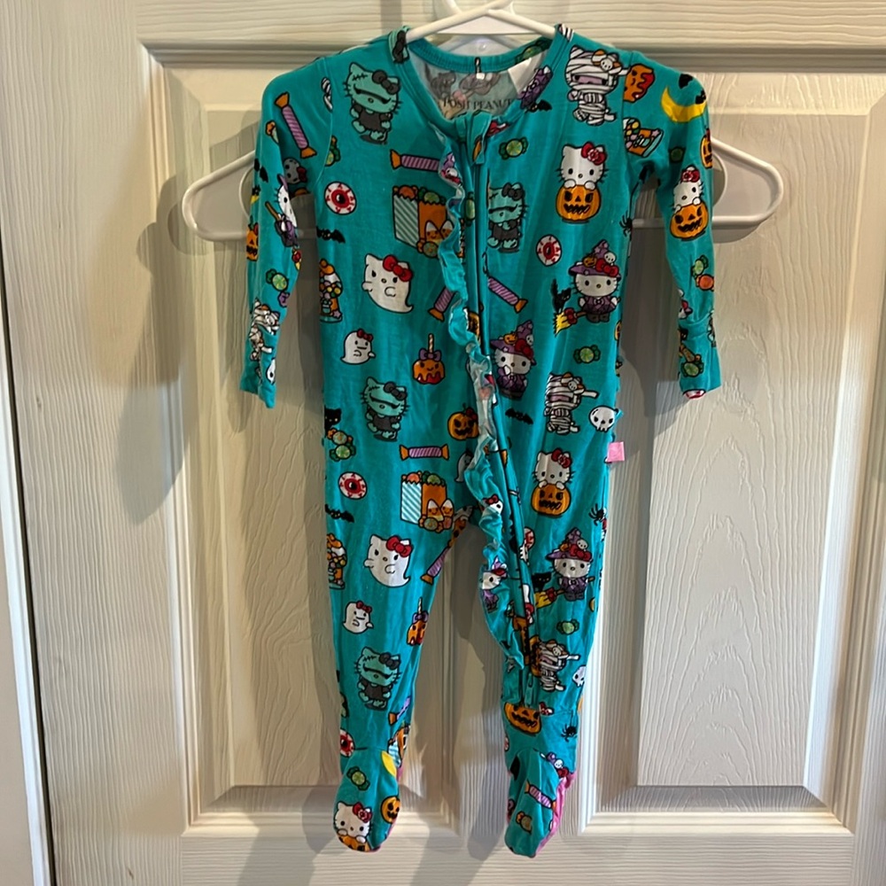 Posh Peanut HK Halloween Treats Zippy Footie